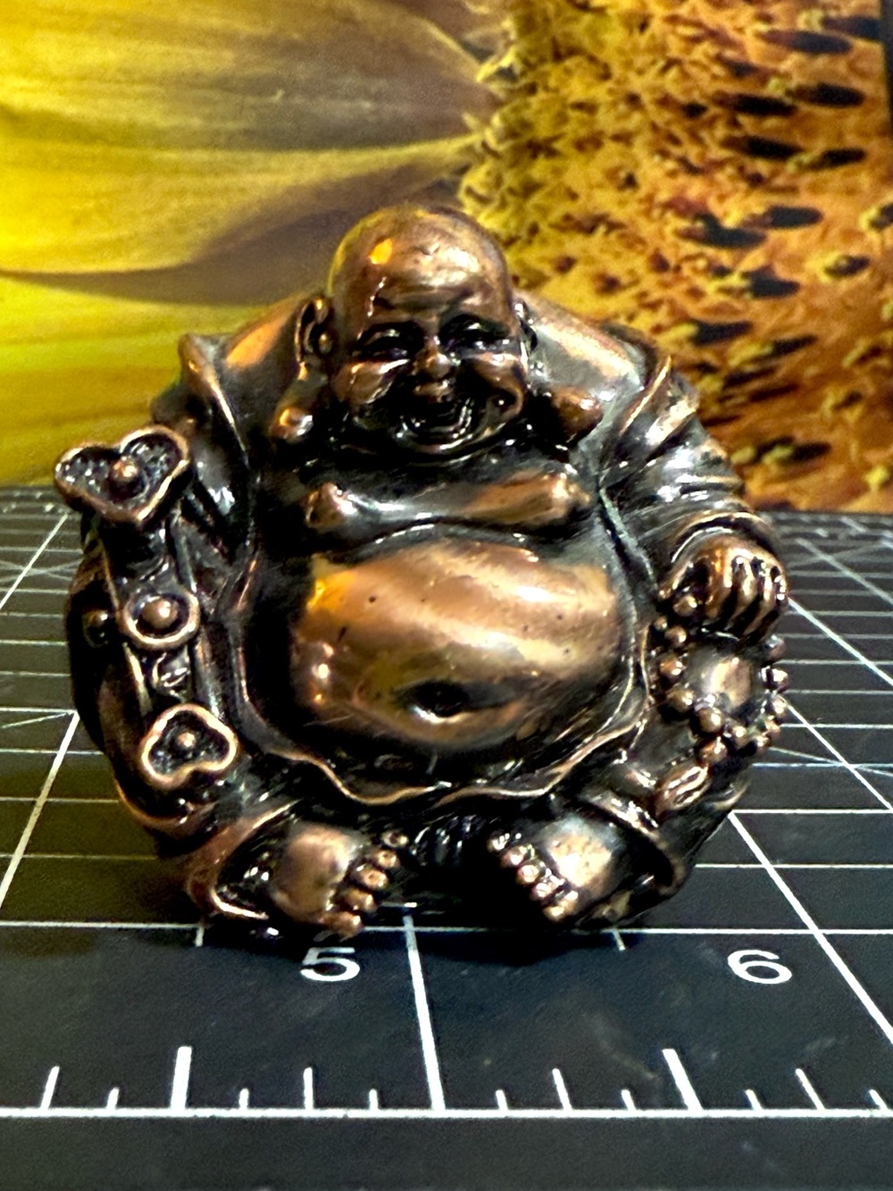 Eastern Enlightenment Laughing Buddha (Budai) associated with Maitreya Buddha